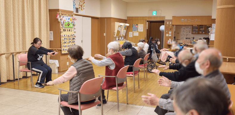 レクリエーションの様子